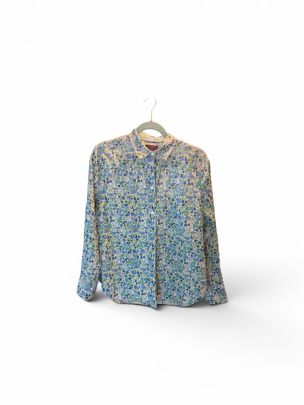 J. Crew Slim Fit Shirt Liberty Poppy&Daisy Floral  Button-Down size 8 Pre-owned.